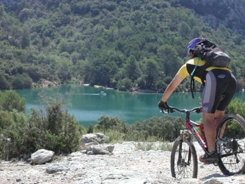 balade en vélo dans le Verdon