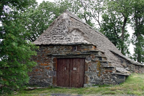 Maison de chaume 