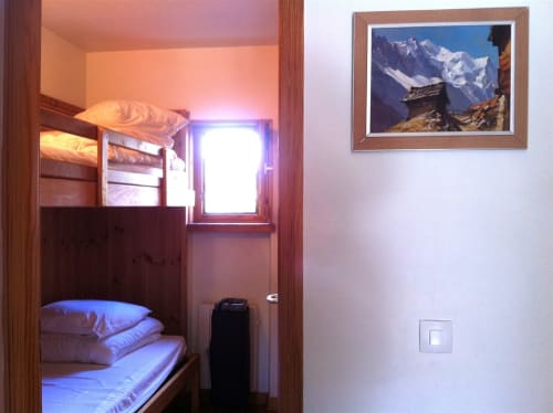 Lit superposé chambre Morgane, Chamonix location