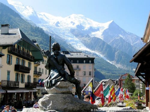 Chamonix location au centre ville