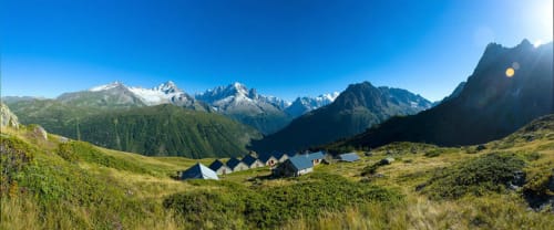 Le refuge de la Loriaz