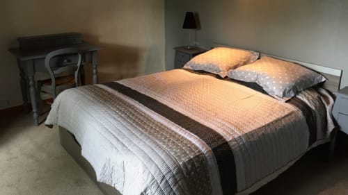 Comfortable double bed
