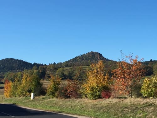 Rural landscape in France