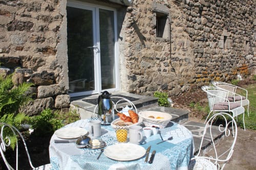 Breakfast in the guest house