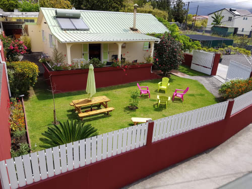 Maison de vacances avec grand jardin