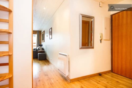 Appartement le Morgane, entrée lumineuse, Chamonix location