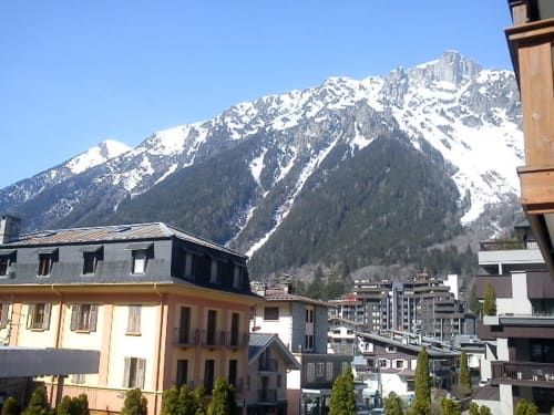 Le Morgane, appartement Chamonix, location vue brévent