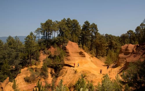 Le sentier des Ocres