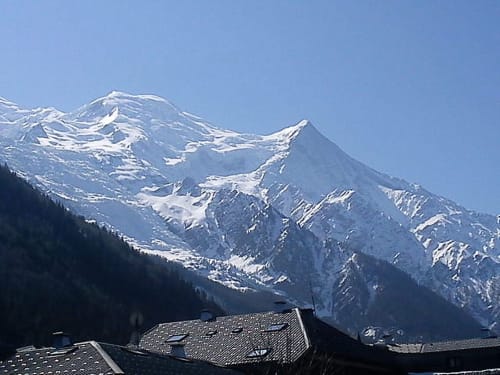 Morgane, Chamonix Location appartement vue Mont-Blanc