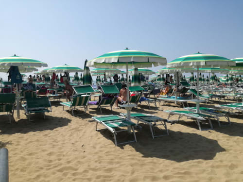 Hotel Verdi - Jesolo, 100 m vom Meer, 300 m von der Caribe Bay
