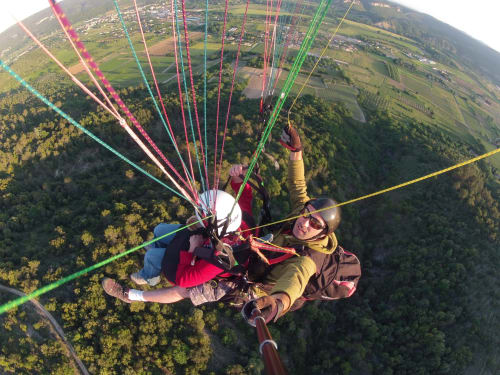 parapente en Ardèche