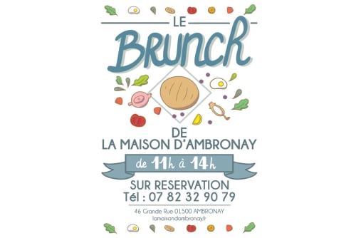 un brunch sur réservation