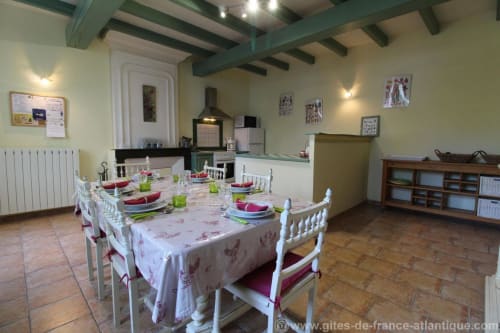 Salle à manger - Gîte en Charente