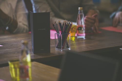 une carte de boisson a votre disposition