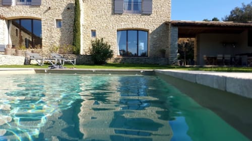 Piscine villa les terrasses du luberon