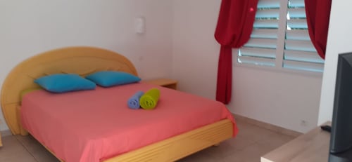 Chambre équipée - Location Guadeloupe 