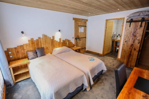 Chambre deux personnes chalet Tignes