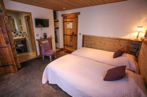 Chambre deux personnes réservation Tignes