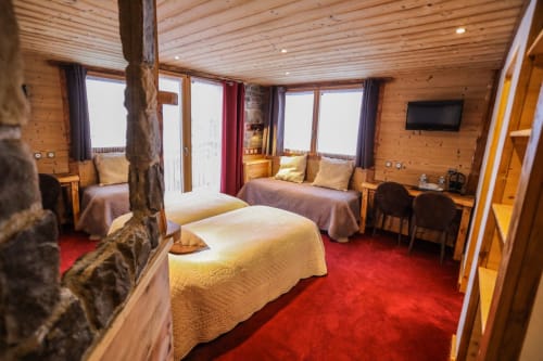 Chalet chambre lit jumeaux Tignes