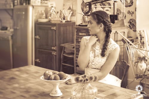 Photo de mariage à la Maison d'Ambronay