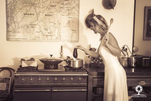 La Maison d'Ambronay photo shoot