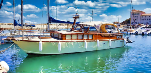 Bateau "La Ornella" en location pour les vacances à Banyuls.