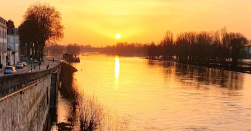 The Loire River, in Orléans
