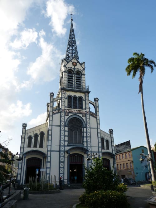 saint louis cathedral - martinique - ecolodge - visit - bed and breakfast