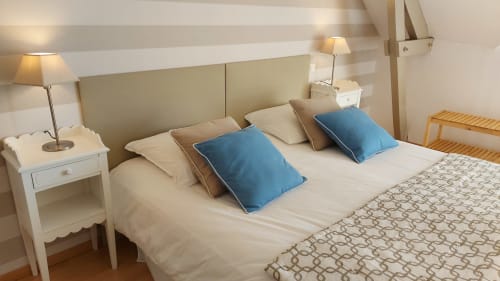 armor-chambre d hôtes-bedandbeakfast- repos-lit-bathroom- morbihan-bretagne-guidel