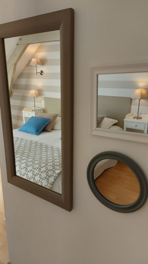 armor-chambre d hôtes-bedandbeakfast- repos-lit-bathroom- morbihan-bretagne-guidel