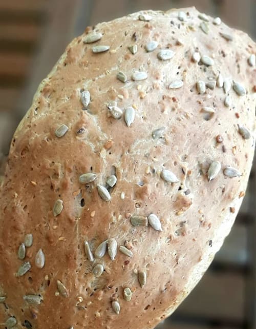 Pain aux graines, by Fabrice RAMOS partenaire Casa Claudina