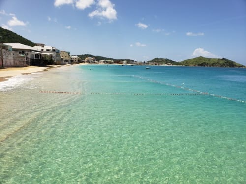 panoramic view of the bay - St-martin