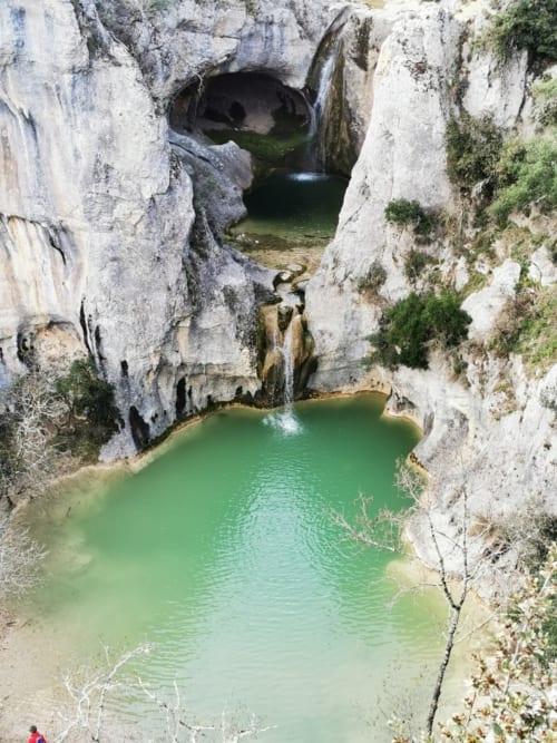 Canyon de la sompe en sud Ardèche