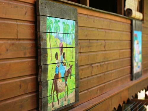 tableau -Les Bananes Vertes