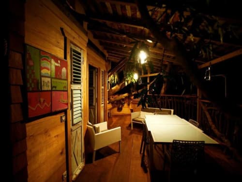 le lodge de nuit - Les Bananes Vertes