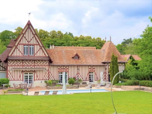 Maison d'hôtes maison normande proche paris accès rer accès autoroute accès velo location de velo proche seine nature forêt essonne evry france banlieue stationnement gratuit stationnement sécurisé barbecue en famille chambres d'hôtes 