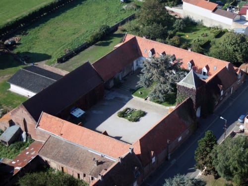Ferme de la Sensee vue aérienne
