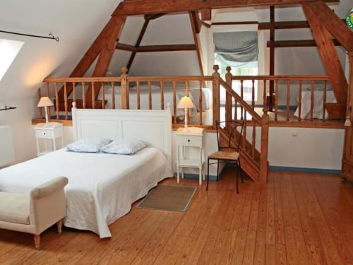Grande chambre en bois