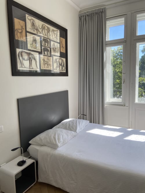 studio with terrace in strasbourg - apartment rental near the european institutions - visit the council of europe - rental near the orangery park
