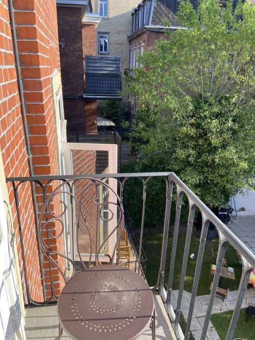 studio terrace strasbourg - apartment rental - residence de l'Orangerie - council of europe -

