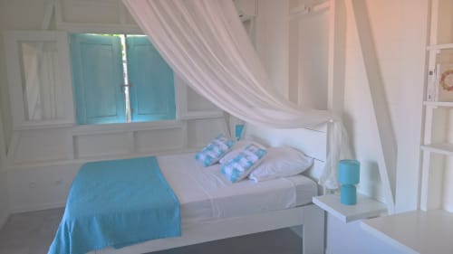 lit double - La petite villa des Saintes