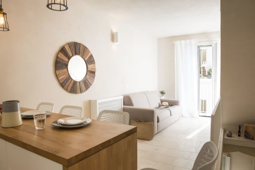 Living room guest house Puglia