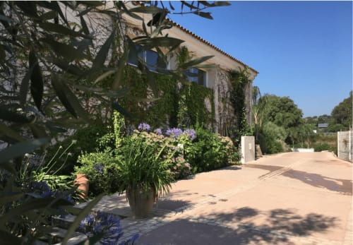 Entrée de la Villa Torrella en Corse