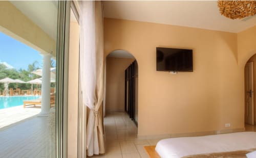 Location accès piscine - Villa Torrella