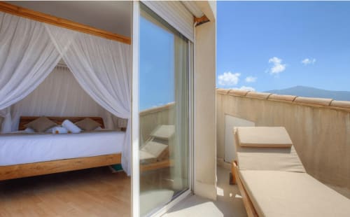 Terrasse privée - Location en Corse