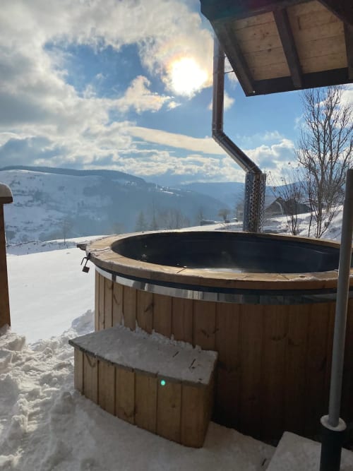 bain nordique - chalet aux k'huttes - séjour à la montagne