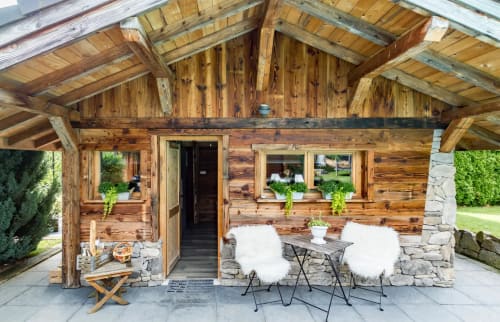 chalet en bois - vacances à la montagne - colmar