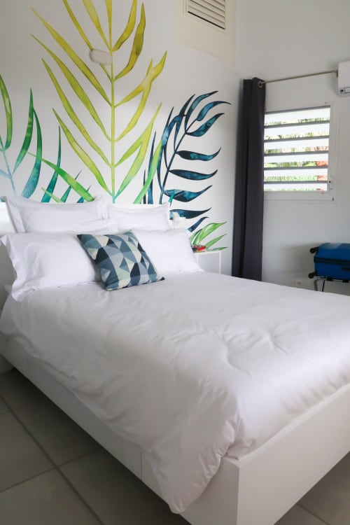 Chambre double de la suite PMR "La Matador" de la Villa "La Belle Négresse".