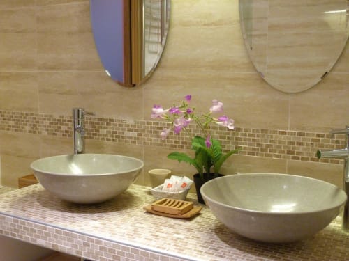 salle de bain chambre d'hôtes châteaux de la loire