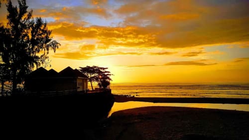 Coucher de soleil à Saint-Leu